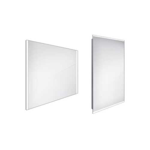 Zrcadlo bez vypínače Nimco 70x80 cm hliník ZP 11003 Nimco