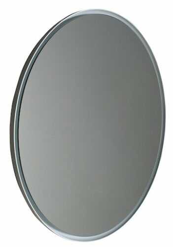 Zrcadlo s LED osvětlením Sapho Float 60x60 cm bílá lesklá 22559 Sapho