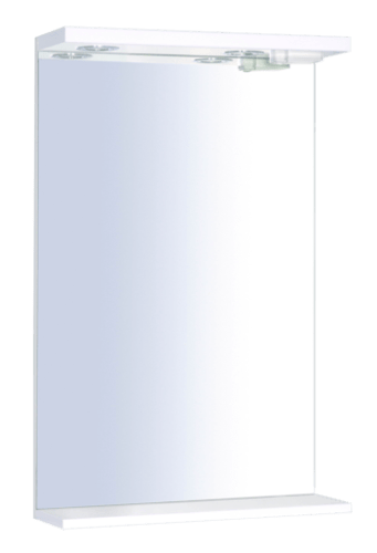 Zrcadlo s osvětlením Keramia Pro 60x80 cm bílá PROZRCK60IP Keramia