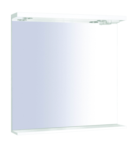 Zrcadlo s osvětlením Keramia Pro 70x80 cm bílá PROZRCK70IP Keramia
