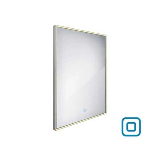 Zrcadlo se senzorem Nimco 80x60 cm hliník ZP 13002V Nimco