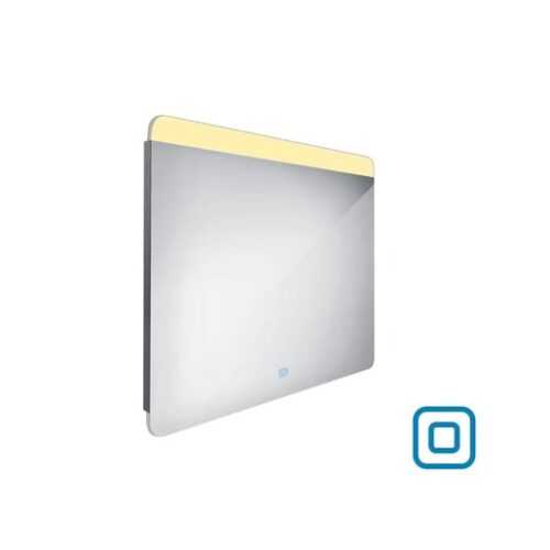Zrcadlo se senzorem Nimco 80x70 cm hliník ZP 23003V Nimco