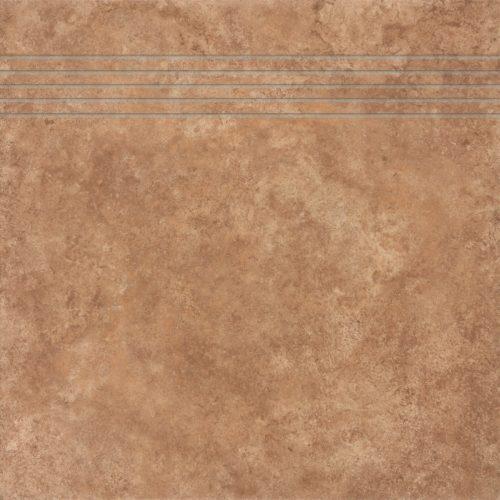 Schodovka Rako Pietra di Mare hnědá 33x33 cm mat DCP3B418.1 Rako
