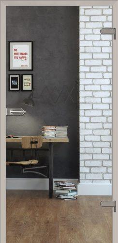 Skleněné dveře Naturel Glasa pravé 80 cm čiré GLASA1C80P Naturel