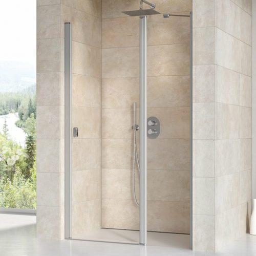 Sprchové dveře 110x195 cm Ravak Chrome chrom matný 0QVDCU00Z1 Ravak