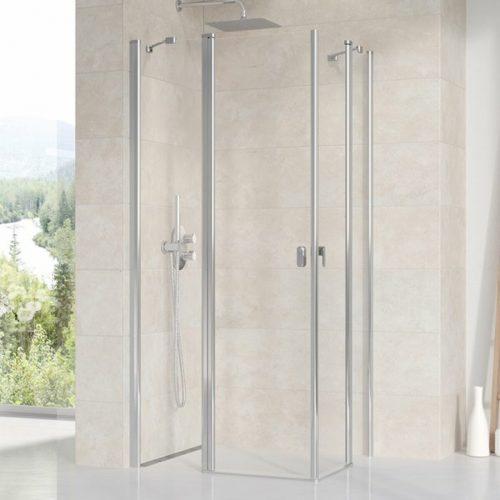 Sprchový kout 100x195 cm Ravak Chrome chrom lesklý 1QVA0C00Z1 Ravak