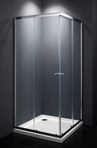 Sprchový kout čtverec 90x90x185 cm Multi Basic chrom lesklý SIKOMUQ90CRT Multi