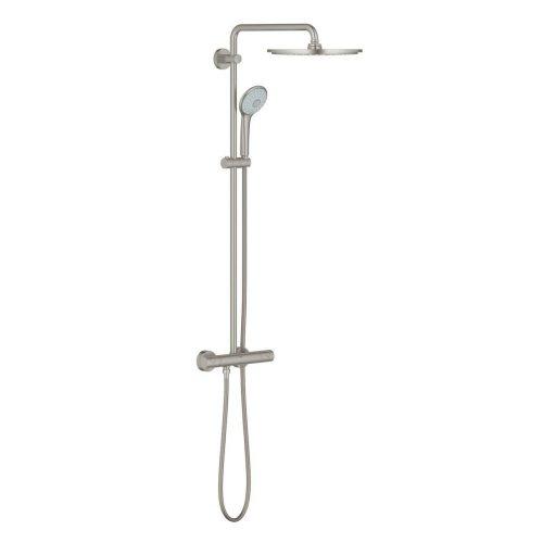Sprchový systém Grohe Euphoria System s termostatickou baterií supersteel 26075DC0 Grohe