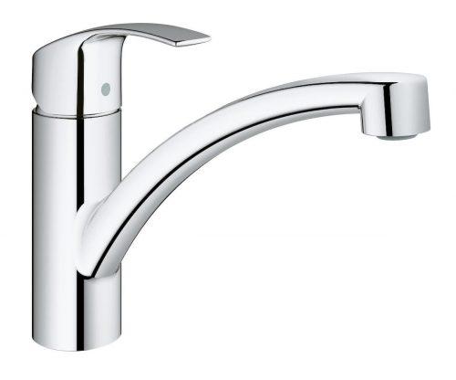 Dřezová baterie Grohe Eurosmart New s otočným raménkem chrom 32534002 Grohe