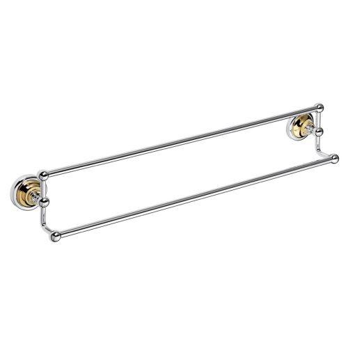 Držák ručníků Bemeta RETRO chrom/zlatá 144204238 Bemeta