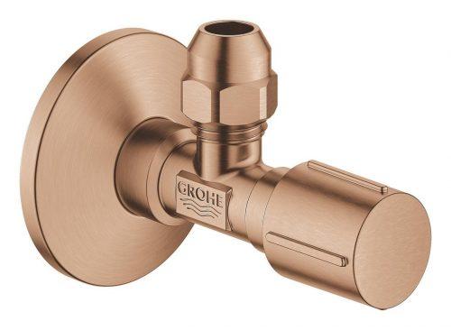 Rohový ventil Grohe 1/2"x3/8" s krytkou kartáčovaný Warm Sunset 22039DL0 Grohe