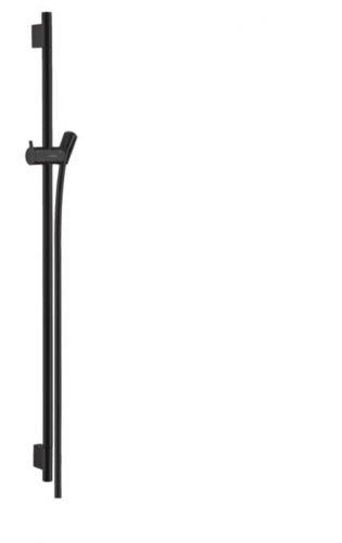 Sprchová tyč Hansgrohe Unica S se sprchovou hadicí matná černá 28631670 Hansgrohe