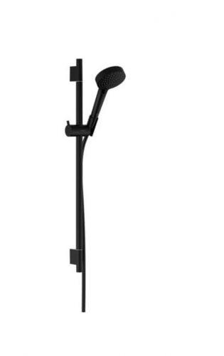 Sprchová tyč Hansgrohe Unica S se sprchovou hadicí matná černá 28632670 Hansgrohe