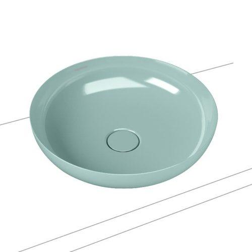 Umyvadlo na desku Kaldewei Miena 3180 45x45 cm Soft Touch 909306003679 Kaldewei