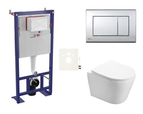 Závěsný wc set do lehkých stěn / předstěnová Swiss Aqua Technologies Infinitio SIKOSSIN21 NO BRAND