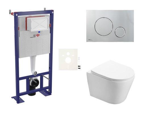 Závěsný wc set do lehkých stěn / předstěnová Swiss Aqua Technologies Infinitio SIKOSSIN71 NO BRAND