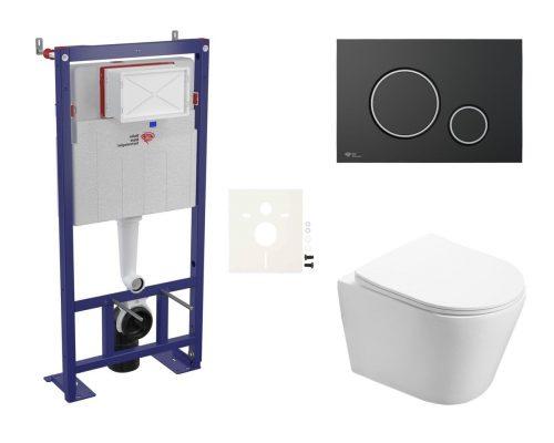 Závěsný wc set do lehkých stěn / předstěnová Swiss Aqua Technologies Infinitio SIKOSSIN78 NO BRAND