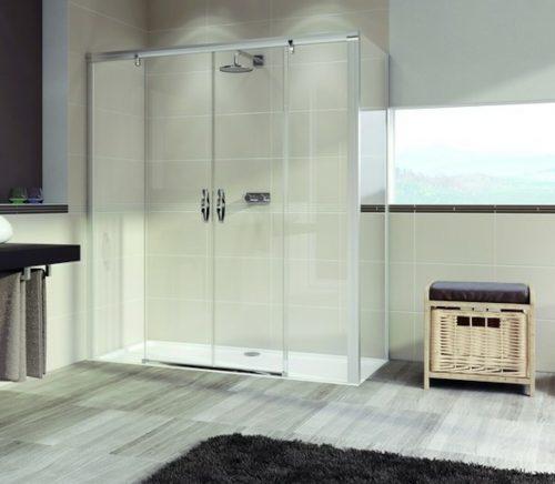 Boční zástěna ke sprchovým dveřím 100x200 cm Huppe Aura elegance chrom lesklý 402208.092.322 Huppe