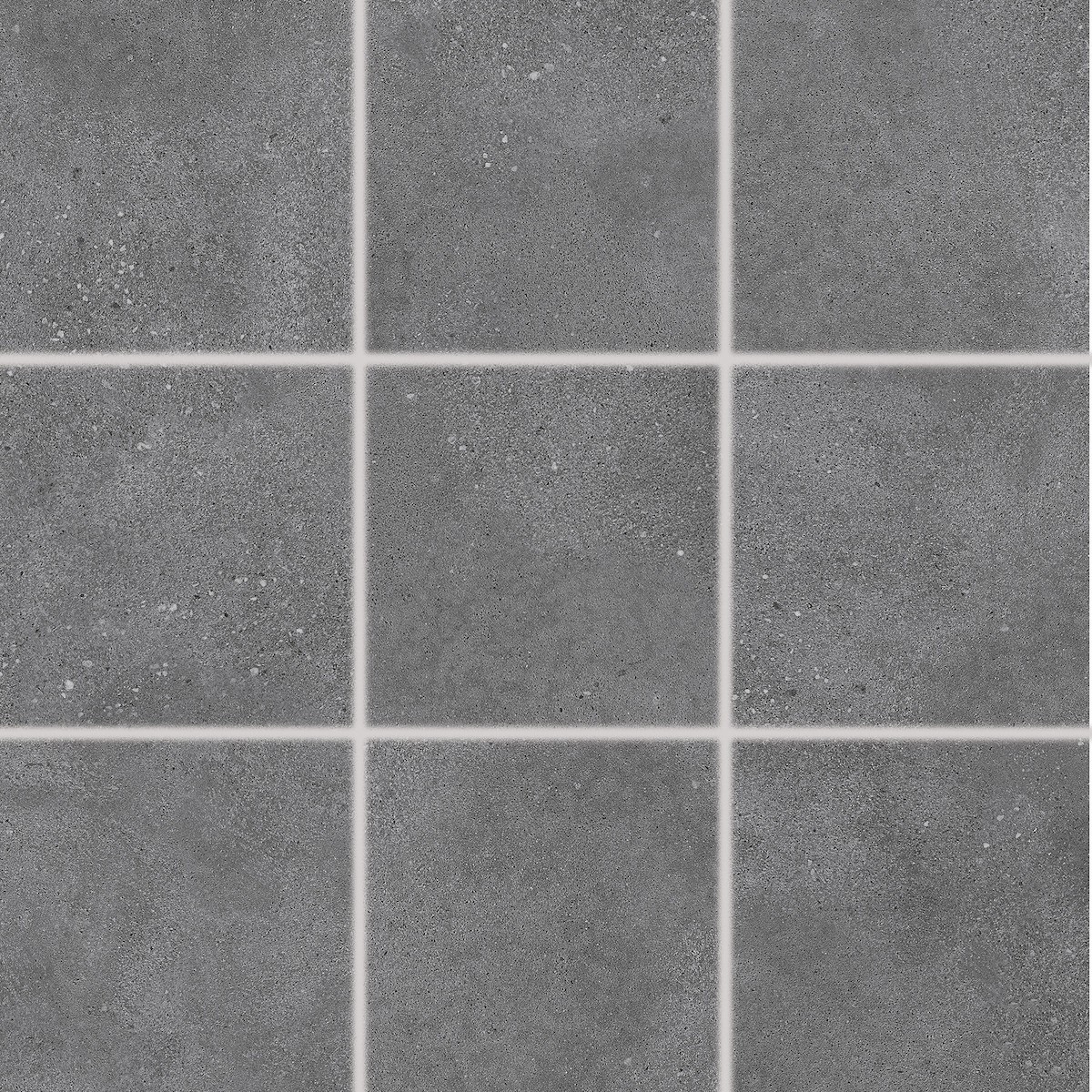 Dlažba Rako Betonico černá 10x10 cm mat DAK12792.1 Rako
