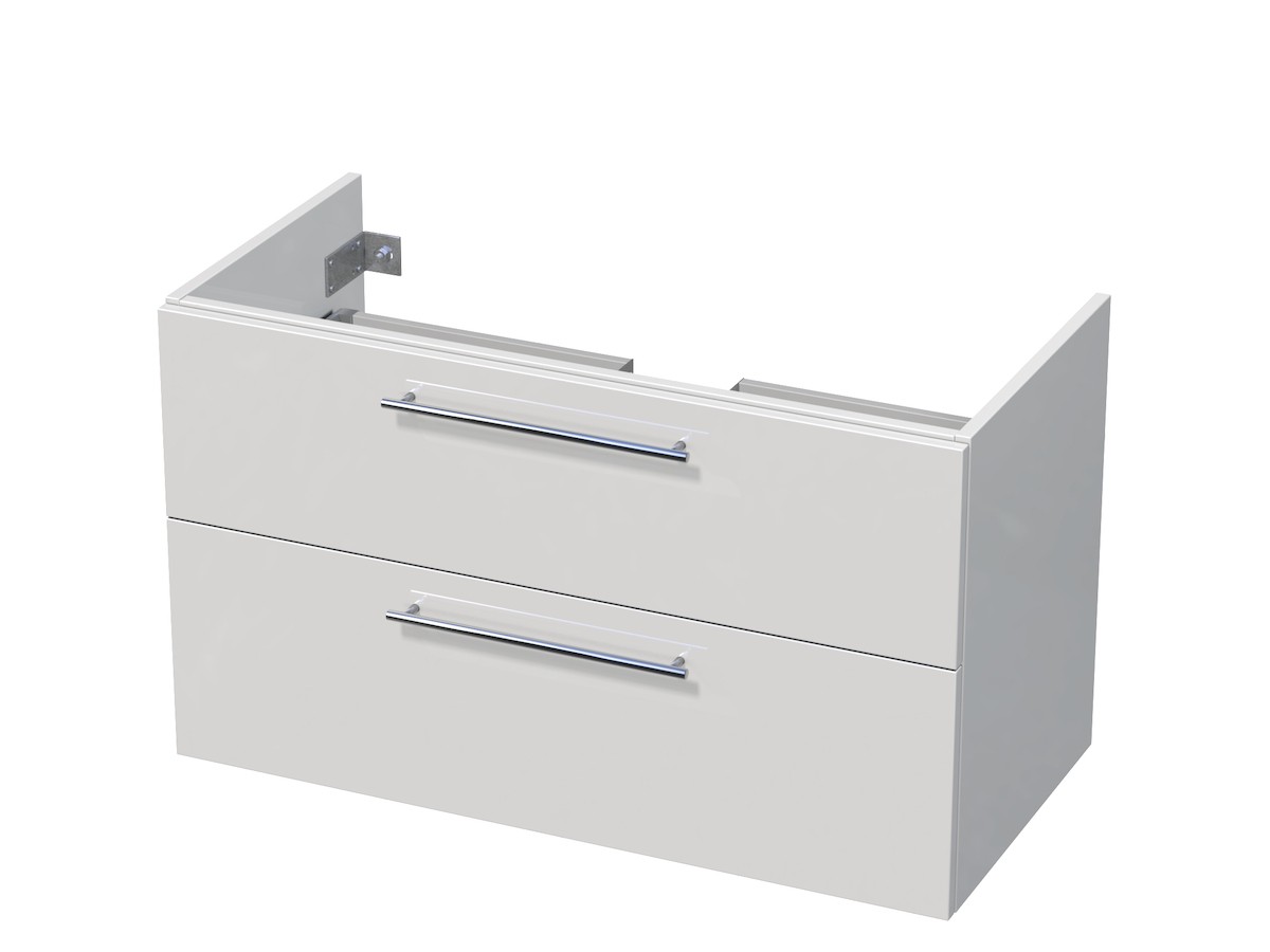 Koupelnová skříňka pod umyvadlo Naturel Ratio 98x56x45 cm bílá mat MK1002Z56.9016M Naturel