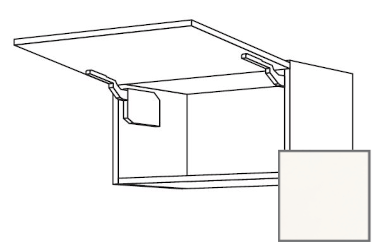 Kuchyňská skříňka horní Naturel Erika24 výklopná 45x36x35 cm bílá lesk 450.WK4536N Naturel