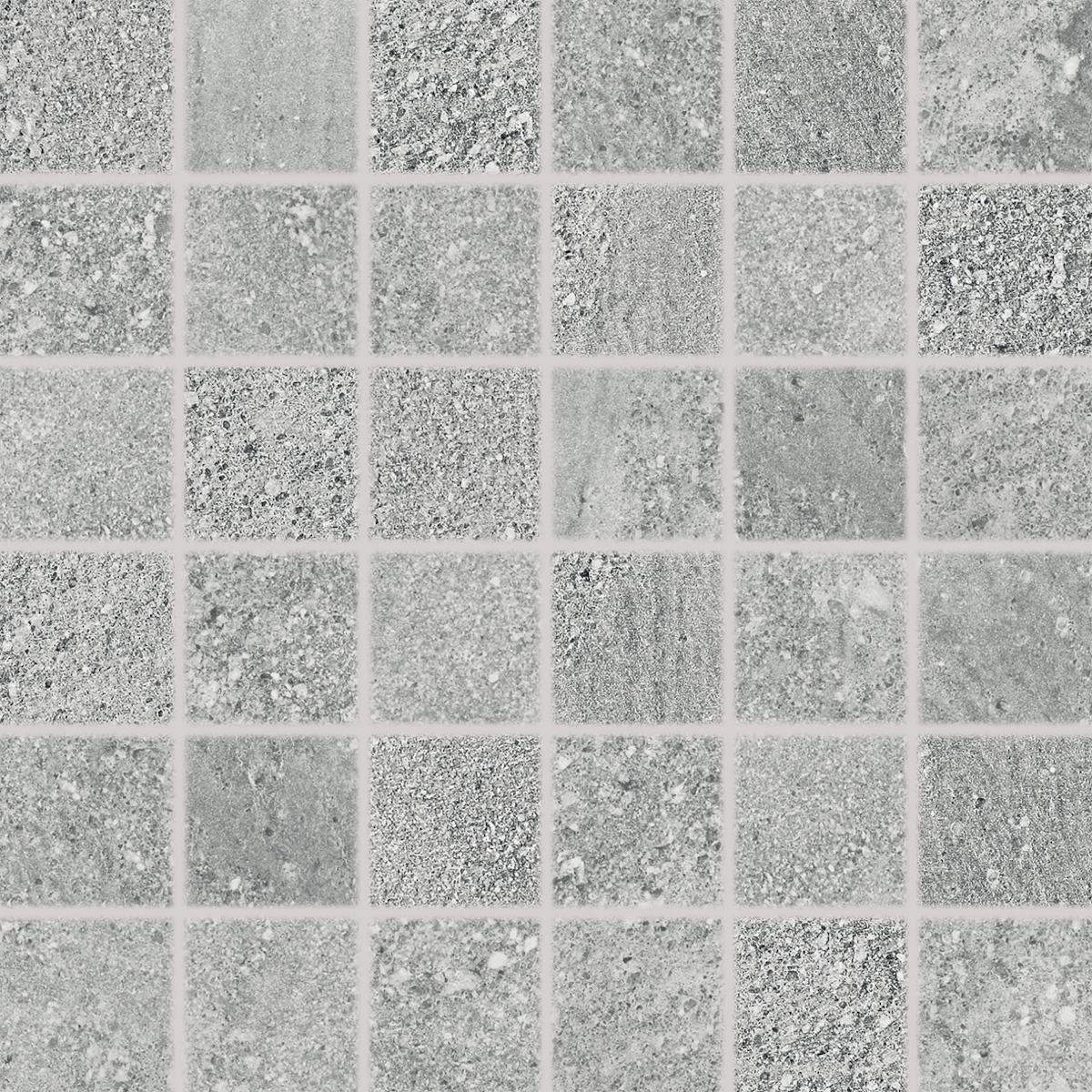 Mozaika Rako Stones šedá 30x30 cm mat DDM06667.1 Rako