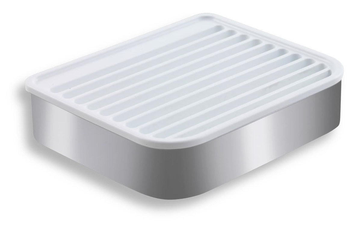 Mýdlenka Novaservis Yacore 11 cm bílá/chrom 65548.4 Novaservis
