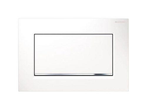 Ovládací tlačítko Geberit Sigma chrom bílá 115.893.KJ.1 Geberit