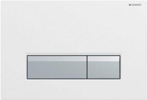 Ovládací tlačítko Geberit Sigma sklo bílá 115.600.SI.1 Geberit