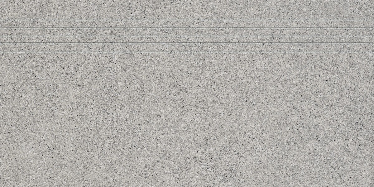 Schodovka Rako Block šedá 40x80 cm mat DCP84781.1 Rako