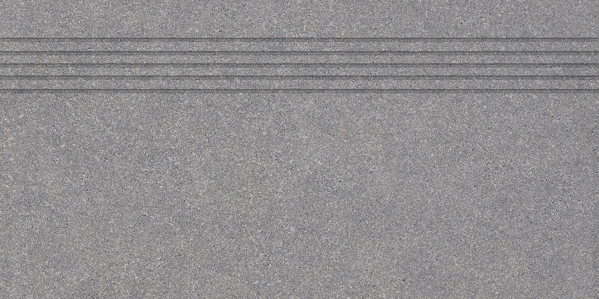 Schodovka Rako Block tmavě šedá 30x60 cm mat DCPSE782.1 Rako