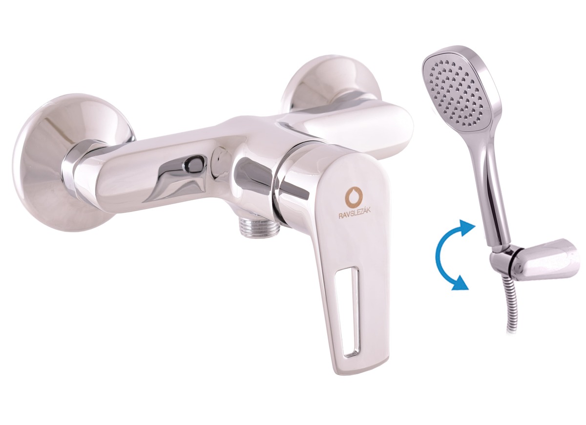 Sprchová baterie RAV SLEZÁK COLORADO se sprchovým setem 150 mm chrom CO281.5/2 RAV SLEZÁK