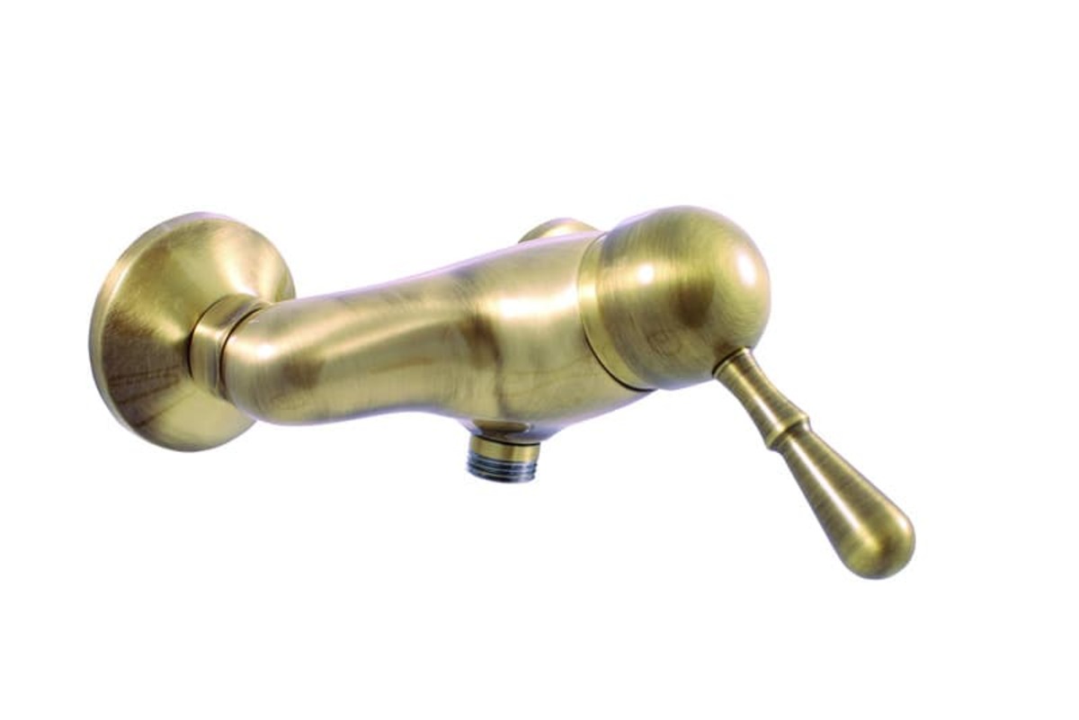 Sprchová baterie RAV SLEZÁK LABE 150 mm stará mosaz L081.5SM RAV SLEZÁK