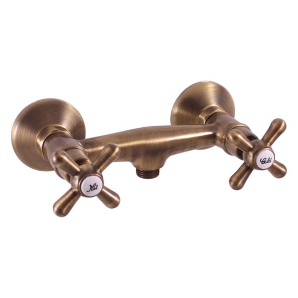 Sprchová baterie RAV SLEZÁK MORAVA 150 mm stará mosaz MK180.5SM RAV SLEZÁK