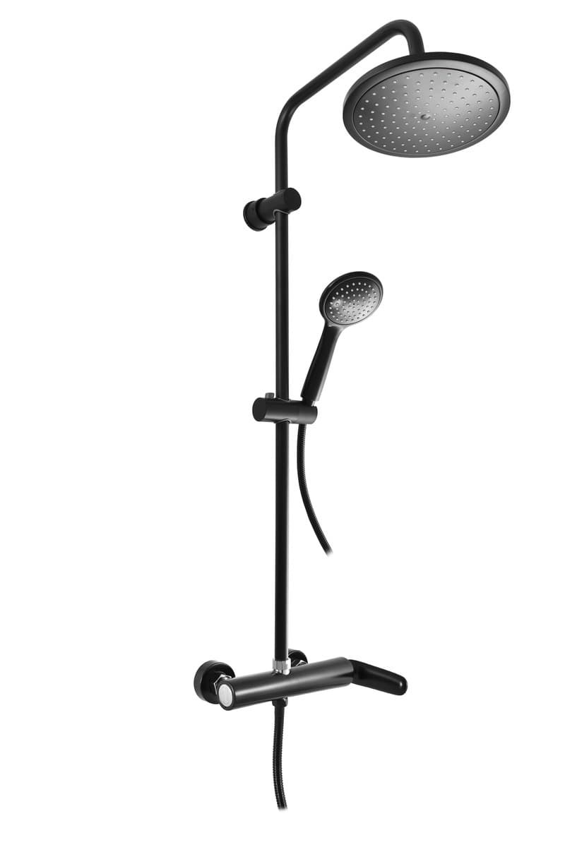 Sprchová baterie RAV SLEZÁK TIGRIS se sprchovým setem 150 mm černá matná/chrom TG182.5/3CMATC RAV SLEZÁK