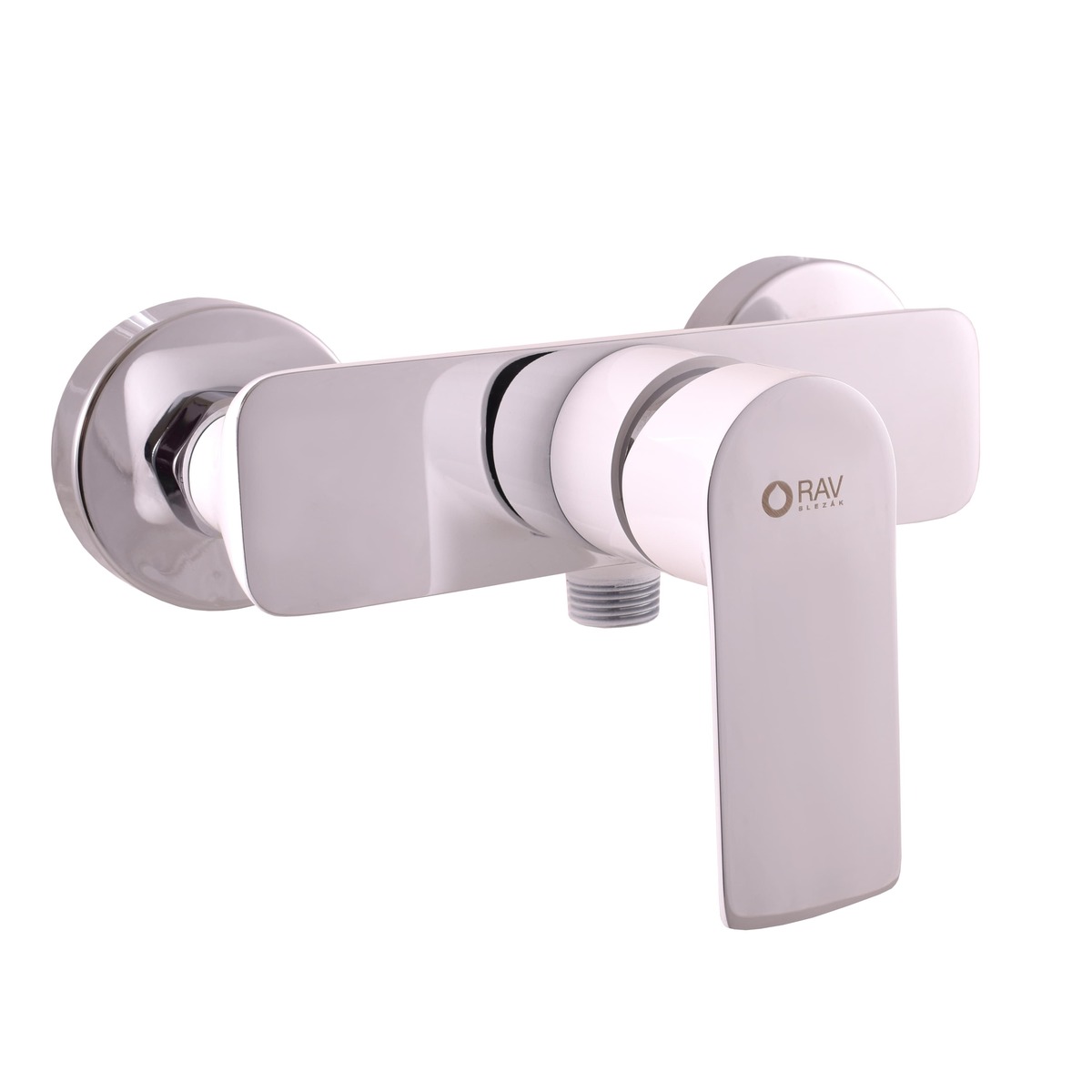 Sprchová baterie RAV SLEZÁK VLTAVA 150 mm bílá/chrom VT481.5CB RAV SLEZÁK