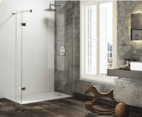 Sprchová zástěna walk-in 120x200 cm pravá Huppe Solva pure chrom lesklý ST3704.092.322 Huppe