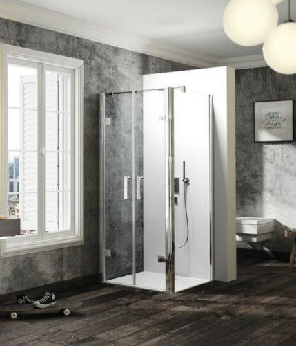 Sprchové dveře 100x200 cm Huppe Solva pure chrom lesklý ST4103.092.322 Huppe