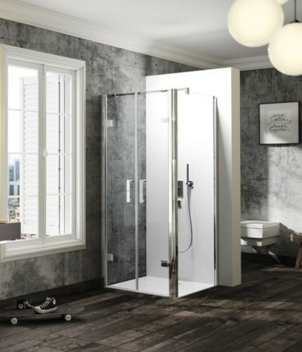 Sprchové dveře 100x200 cm Huppe Solva pure chrom lesklý ST4106.092.322 Huppe