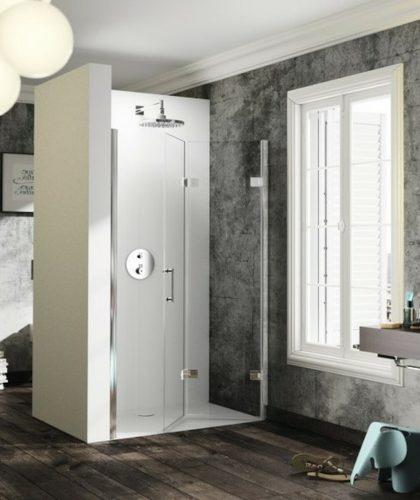 Sprchové dveře 100x200 cm pravá Huppe Solva pure chrom lesklý ST4405.092.322 Huppe