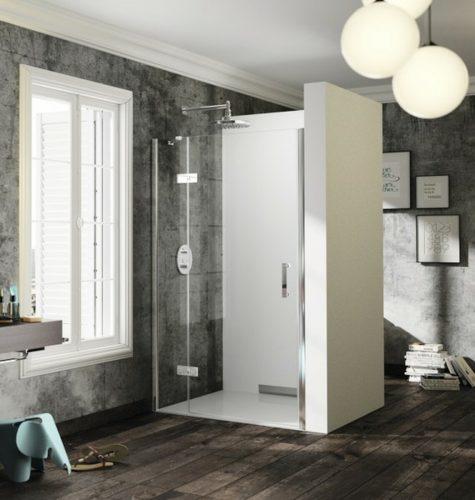 Sprchové dveře 110x200 cm levá Huppe Solva pure chrom lesklý ST0407.092.322 Huppe