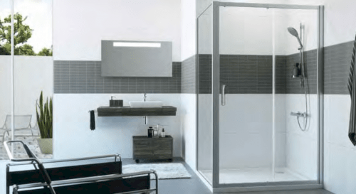 Sprchové dveře 125x200 cm Huppe Classics 2 chrom lesklý C20420.069.322 Huppe
