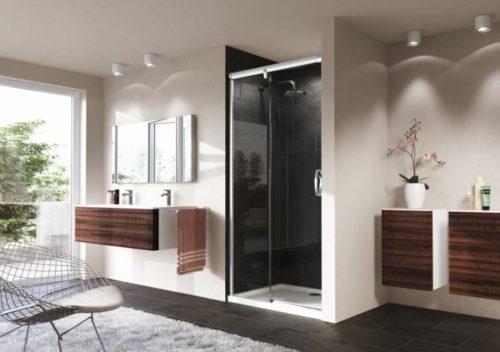 Sprchové dveře 150x190 cm levá Huppe Aura elegance chrom lesklý 401407.092.322 Huppe