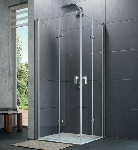 Sprchové dveře 80x200 cm levá Huppe Design Pure chrom matný 8P0809.087.322 Huppe