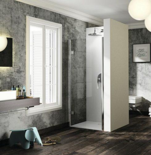 Sprchové dveře 80x200 cm levá Huppe Solva pure chrom lesklý ST2301.092.322 Huppe