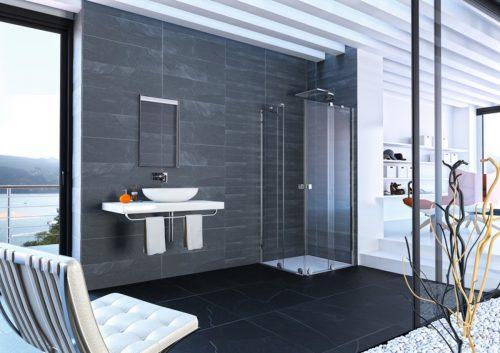 Sprchové dveře 90x200 cm levá Huppe Xtensa pure chrom lesklý XT1303.069.322 Huppe