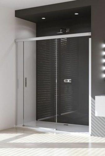 Sprchové dveře 90x200 cm pravá Huppe Design Pure chrom matný 8P0211.087.321.730 Huppe