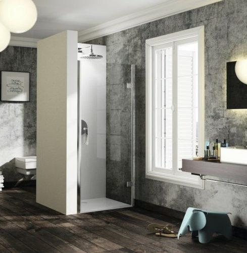 Sprchové dveře 90x200 cm pravá Huppe Solva pure chrom lesklý ST2402.092.322 Huppe