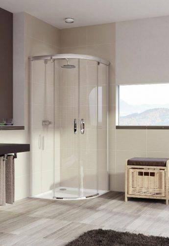 Sprchové dveře 90x75x200 cm Huppe Aura elegance chrom lesklý 402425.092.322 Huppe