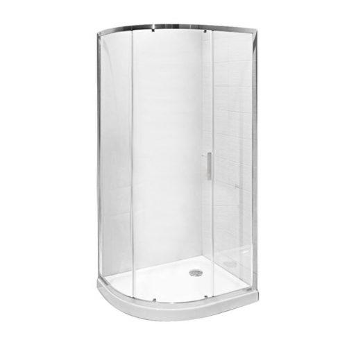 Sprchový kout asymetrický 98x78x195 cm Jika Tigo chrom lesklý H2512110026681 Jika